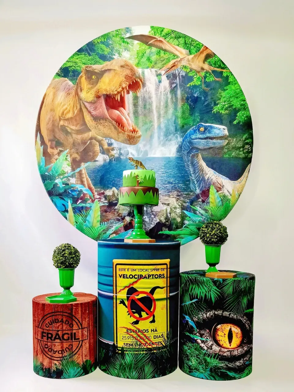 Kit Bronze Dinossauro